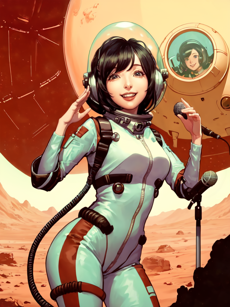 00028-4235794979-masterpiece, best quality, extremely high detail, sp4c3w0m3n , a smiling woman with short hair, wearing a space suit and helmet,.png